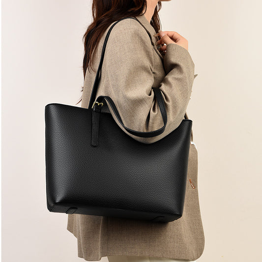 Large Capacity Shoulder Bag – Versatile Commuter Tote