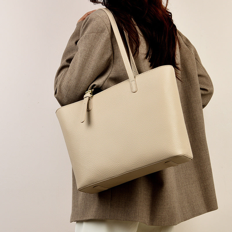 Large Capacity Shoulder Bag – Versatile Commuter Tote