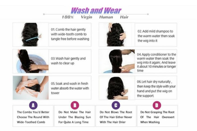 Loose Deep Wave Lace Front Wig - 13x4 Human Hair Wig