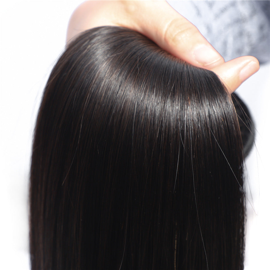 Natural Straight Human Hair Weave - European Style