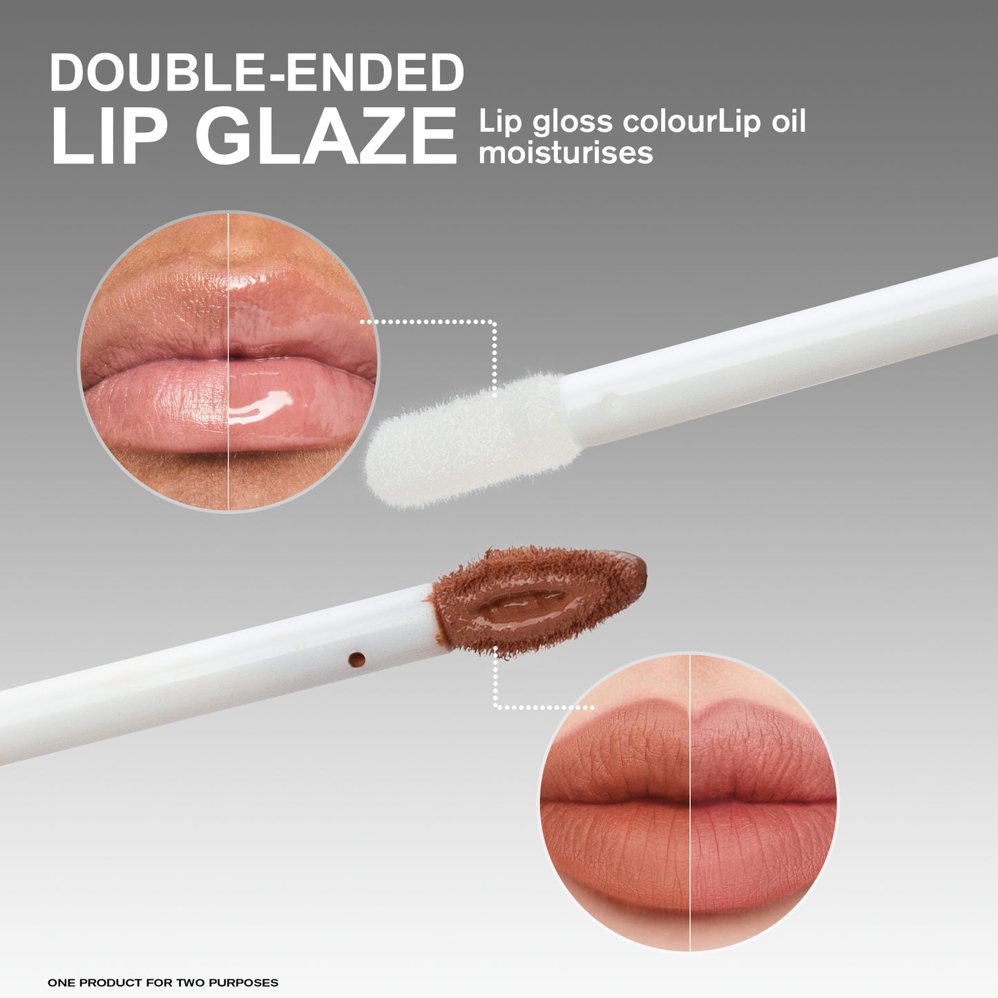 Non-stick Double Head Lip Gloss CL021