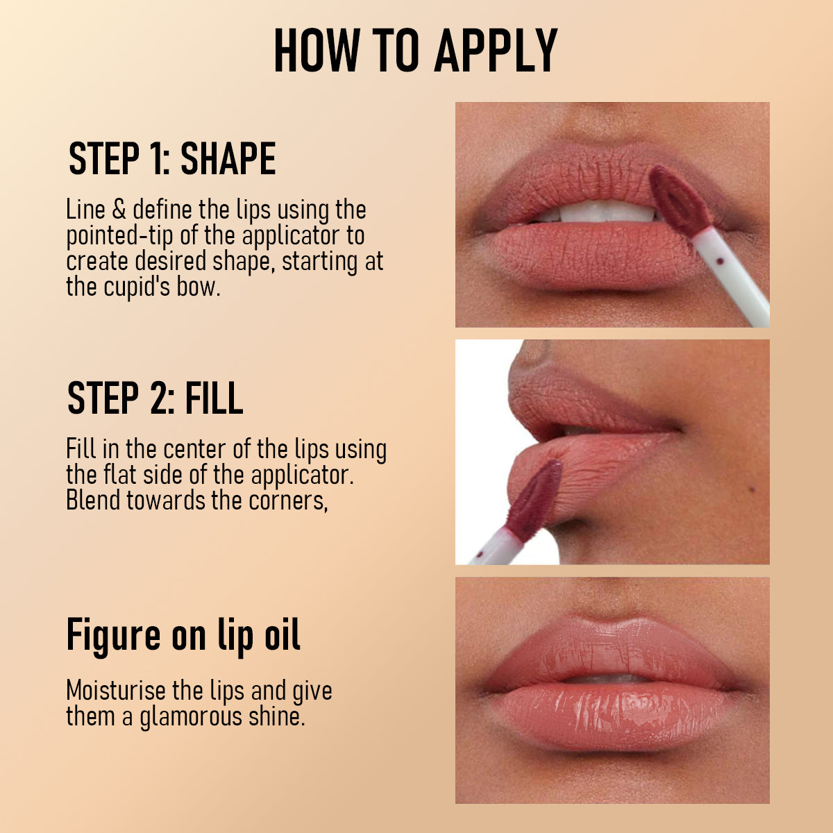 Non-stick Double Head Lip Gloss CL021
