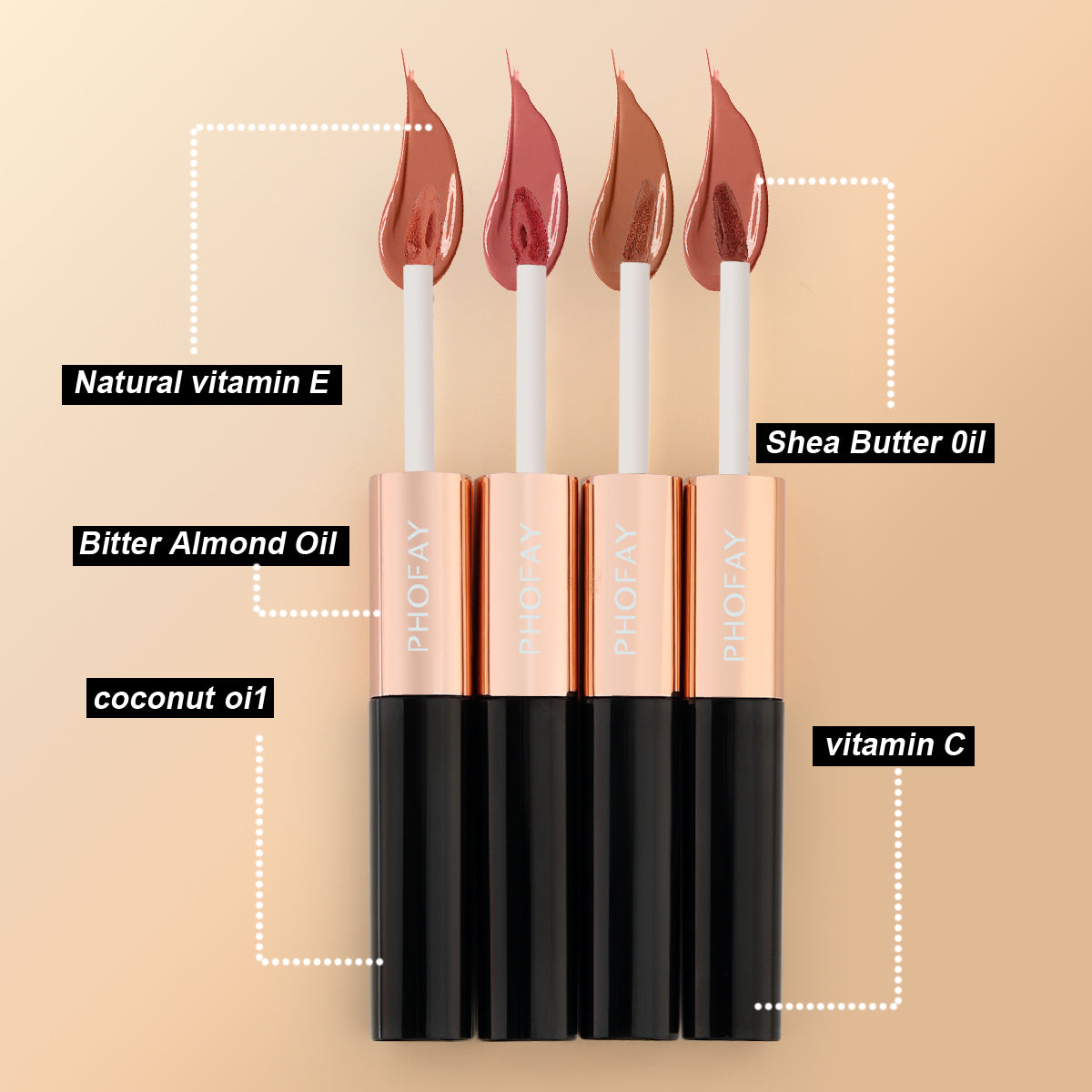 Non-stick Double Head Lip Gloss CL021