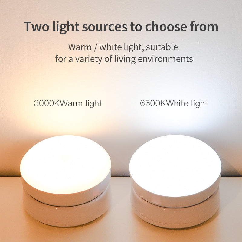 Rotating Motion Sensor Night Light - LED Light for Corridor, Garage & Wardrobe
