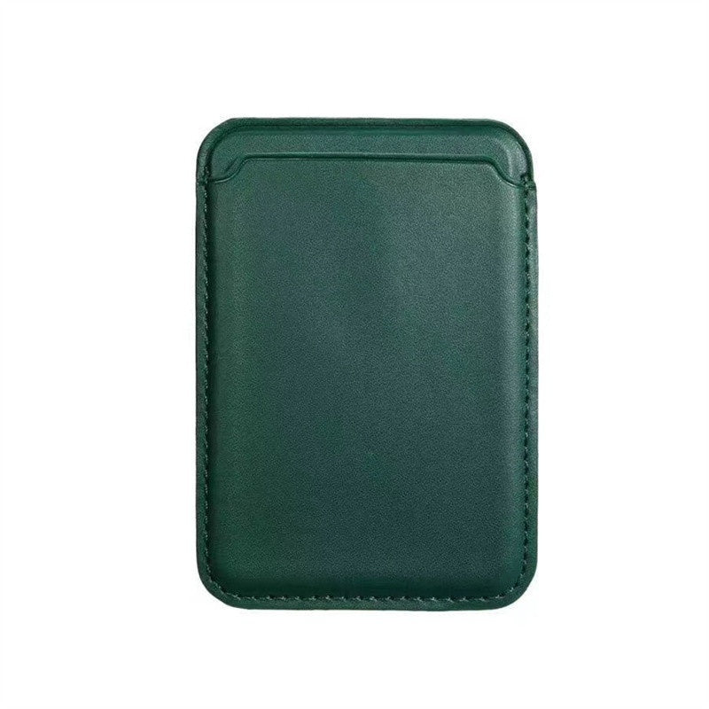 Magsafe Magnetic Luxury Leather Card Holder Wallet Case