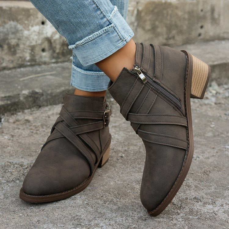 Bottines Rétro Tendance