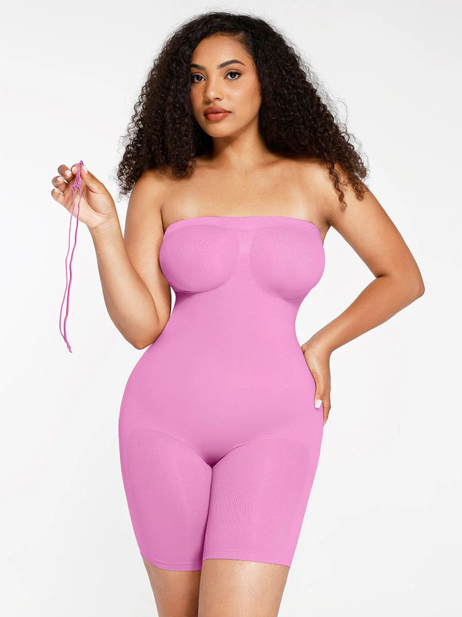 Strapless Tummy Control Shapewear with Butt Lift