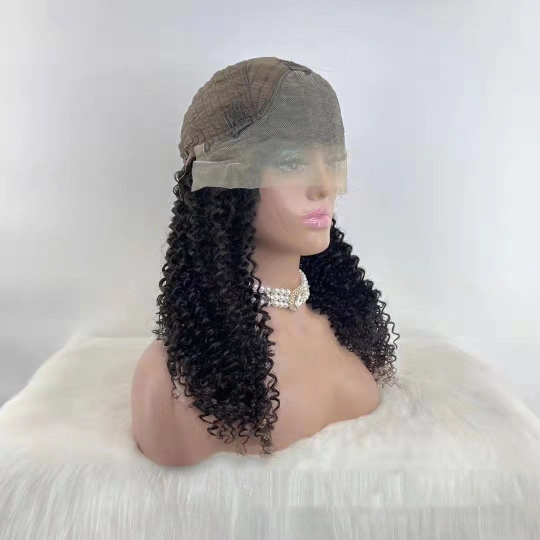 Jerry Curl Lace Front Wig - 13x4 Human Hair