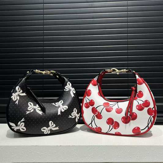 Soft Leather Hobo Crossbody Bag