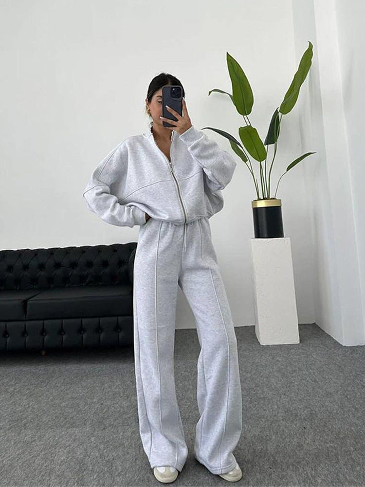 Women's Cardigan & Pants Lounge Set - Two Piece