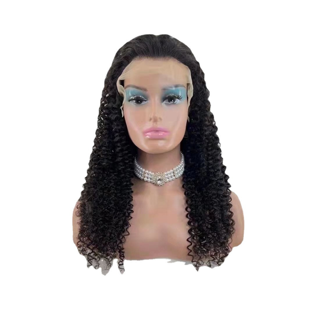 Jerry Curl Lace Front Wig - 13x4 Human Hair