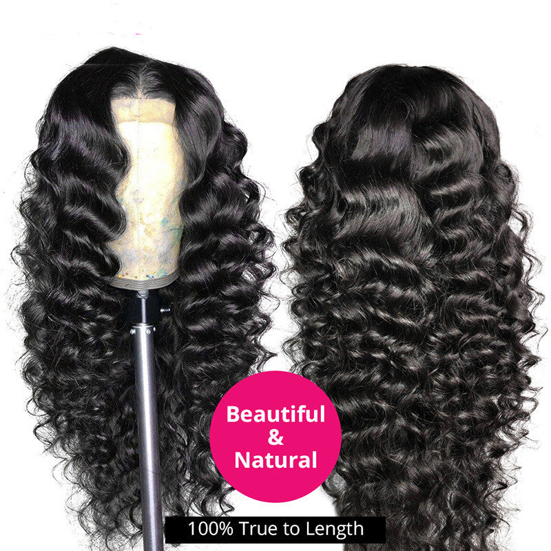 Loose Deep Wave Lace Front Wig - 13x4 Human Hair Wig