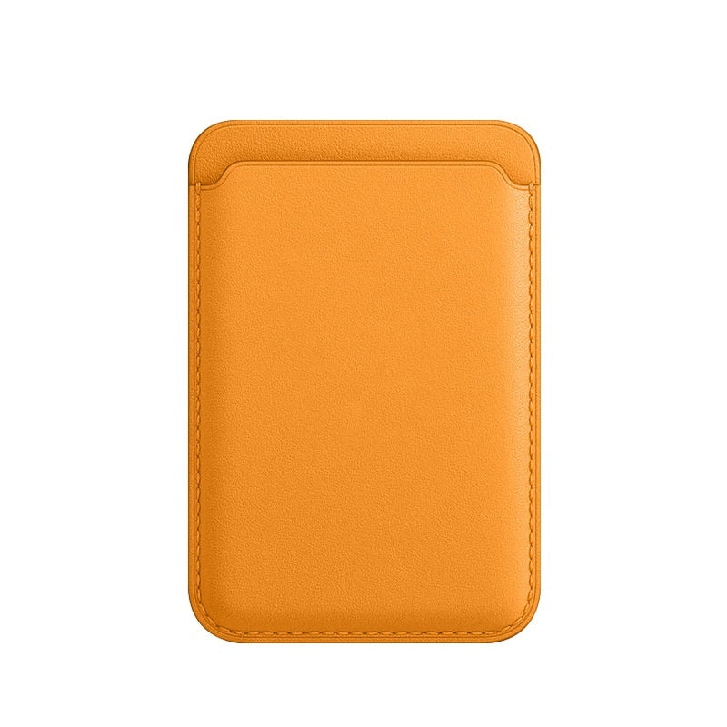 Magsafe Magnetic Luxury Leather Card Holder Wallet Case