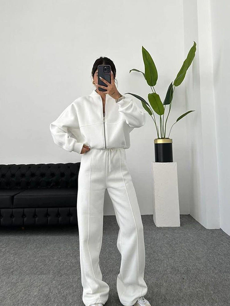 Women's Cardigan & Pants Lounge Set - Two Piece