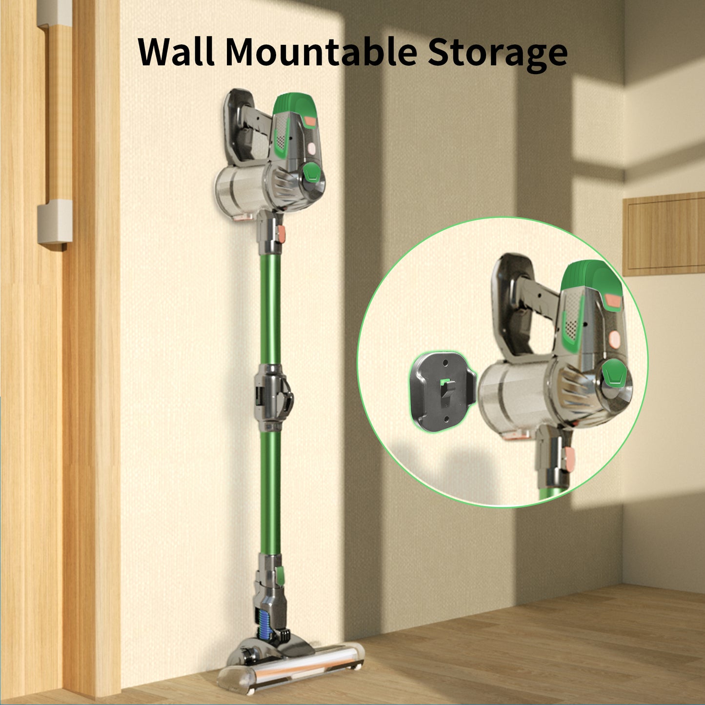 Wireless Handheld Vacuum Cleaner with Foldable Tube