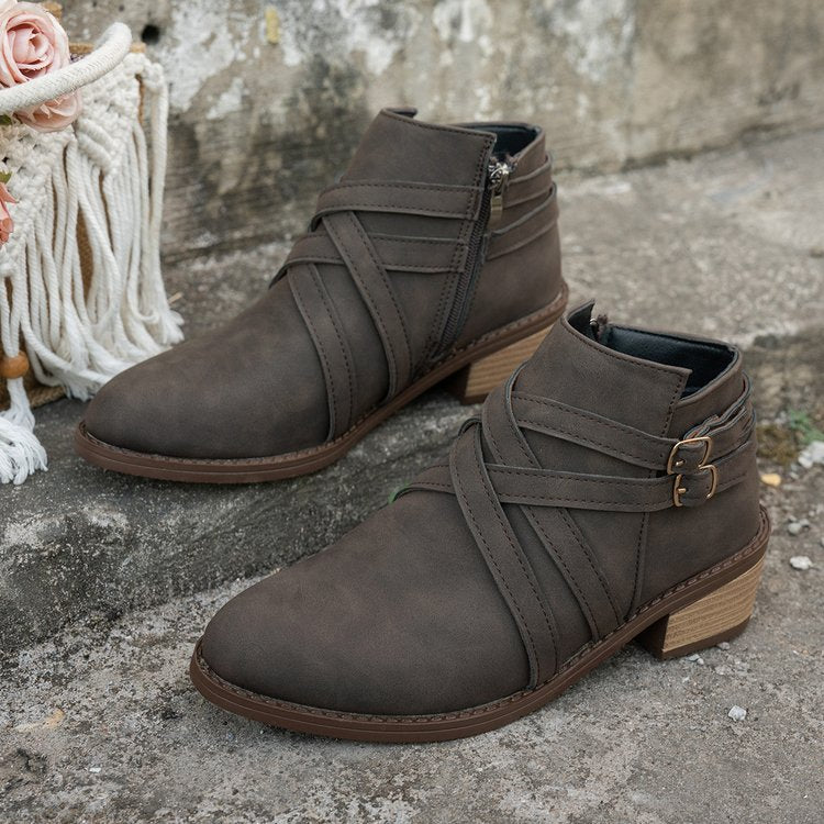 Bottines Rétro Tendance