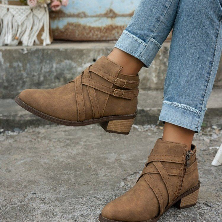 Bottines Rétro Tendance