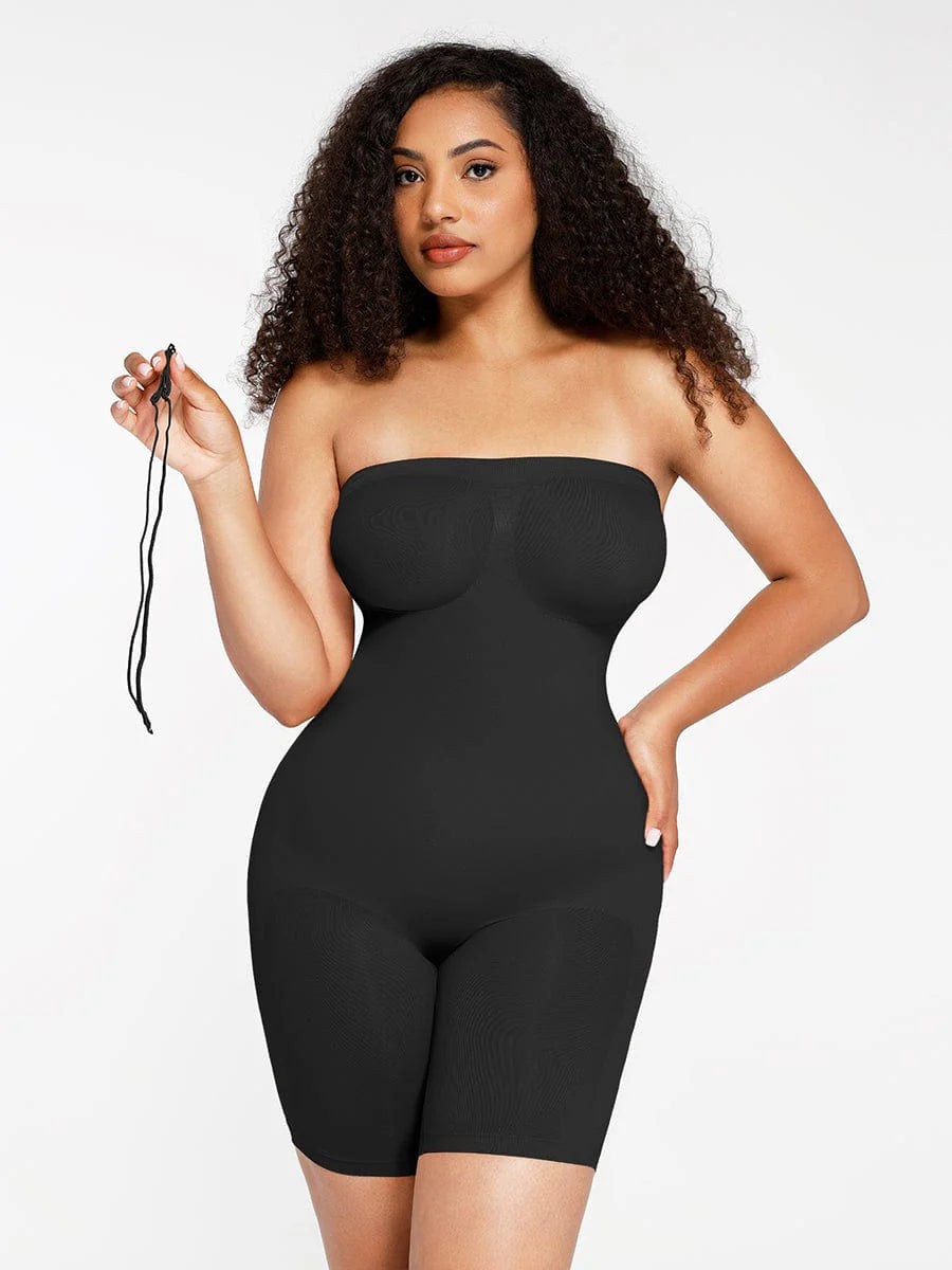 Strapless Tummy Control Shapewear with Butt Lift