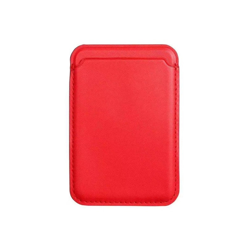 Magsafe Magnetic Luxury Leather Card Holder Wallet Case