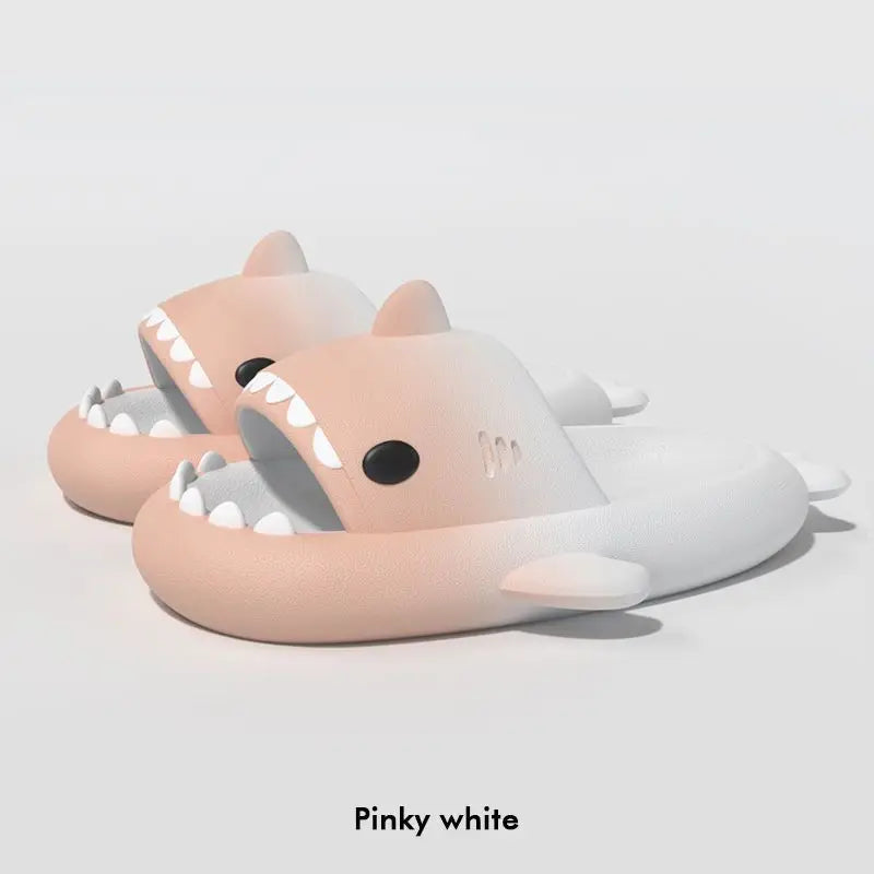 Unisex Shark Slippers Cartoon Sports Outdoor Flip Flops EVA