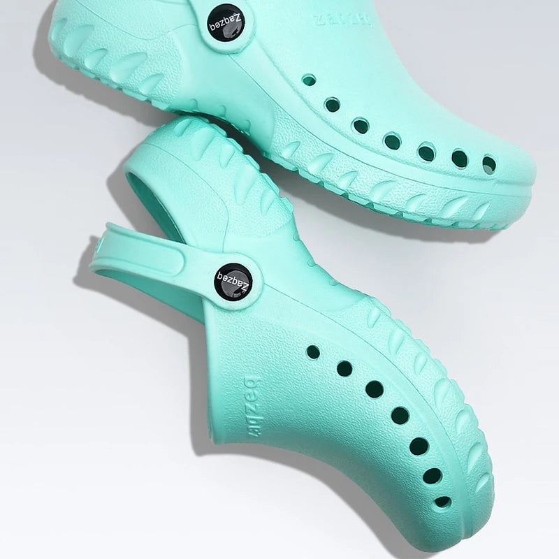 EVA Medical Clogs Slippers 3cm Platform Lab Shoes Silent Breathable Non-slip Surgical Clogs