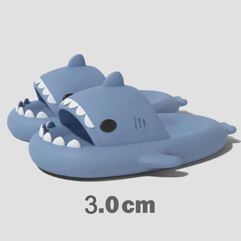 Unisex Shark Slippers Cartoon Sports Outdoor Flip Flops EVA