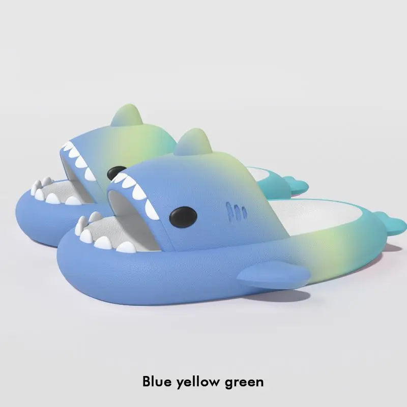 Unisex Shark Slippers Cartoon Sports Outdoor Flip Flops EVA