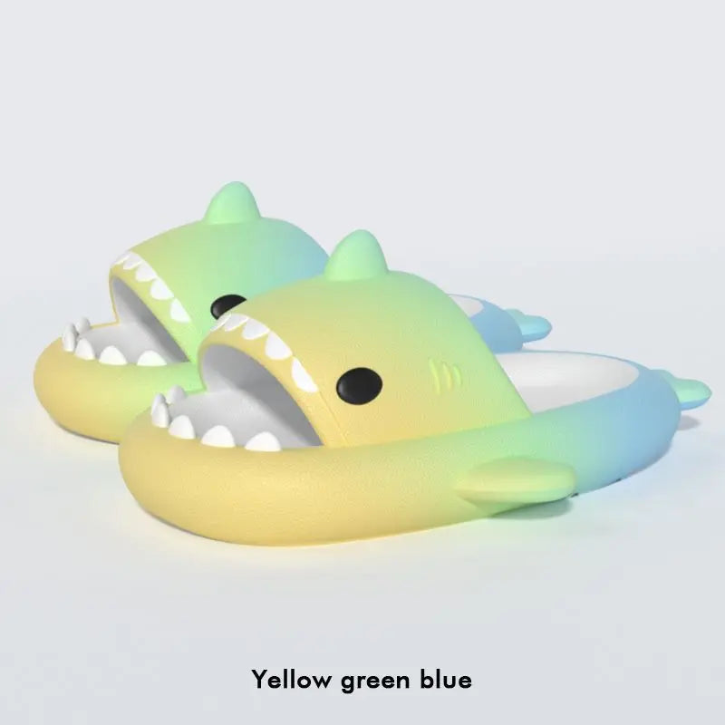 Unisex Shark Slippers Cartoon Sports Outdoor Flip Flops EVA