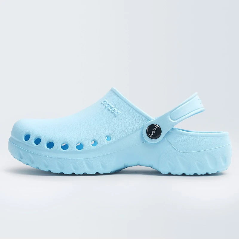 EVA Medical Clogs Slippers 3cm Platform Lab Shoes Silent Breathable Non-slip Surgical Clogs