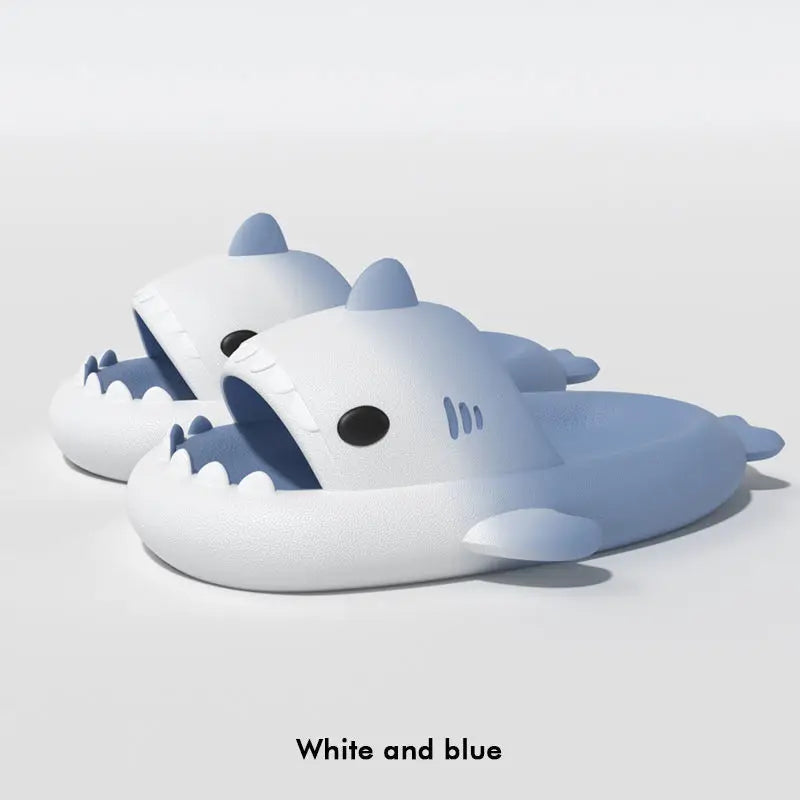 Unisex Shark Slippers Cartoon Sports Outdoor Flip Flops EVA