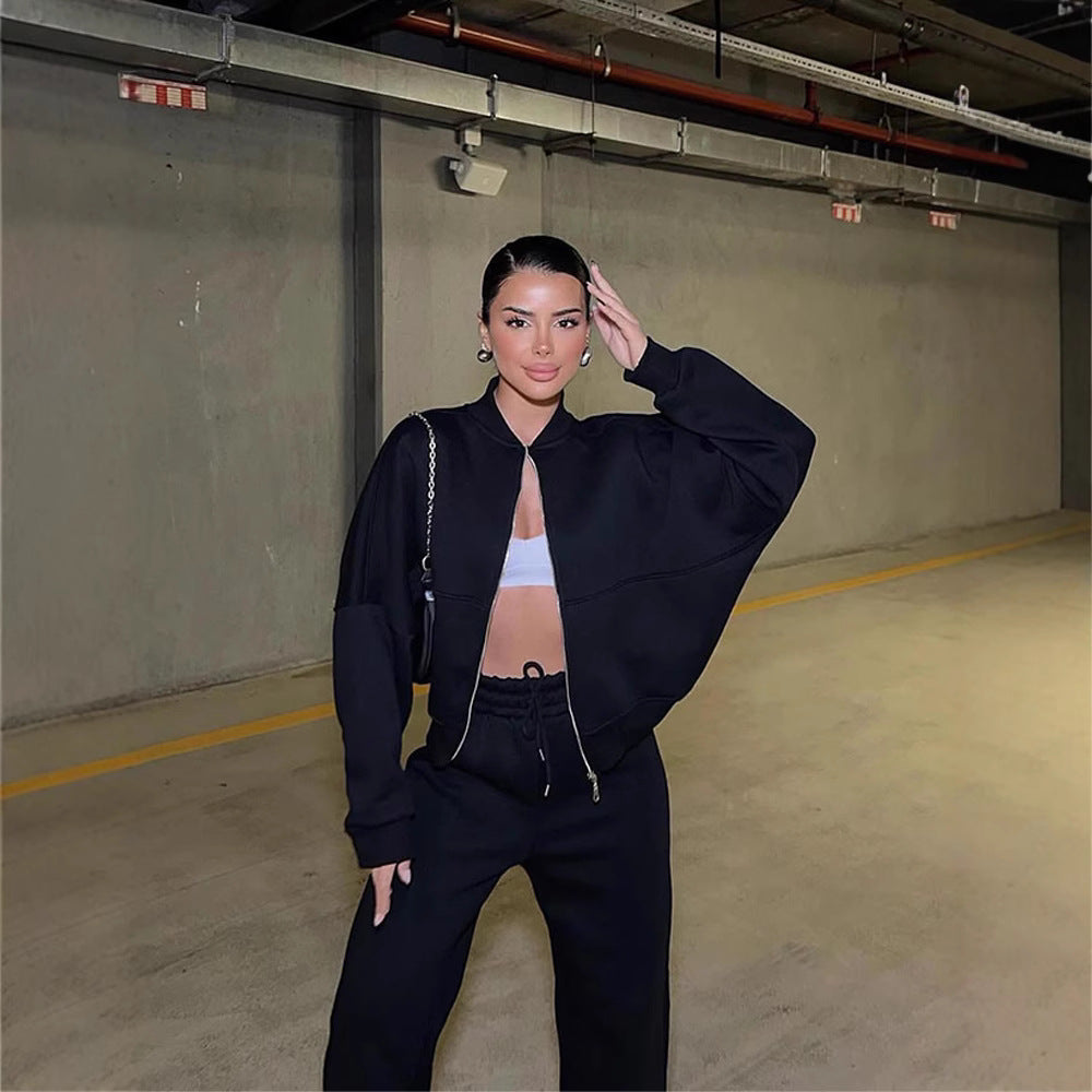 Women's Cardigan & Pants Lounge Set - Two Piece