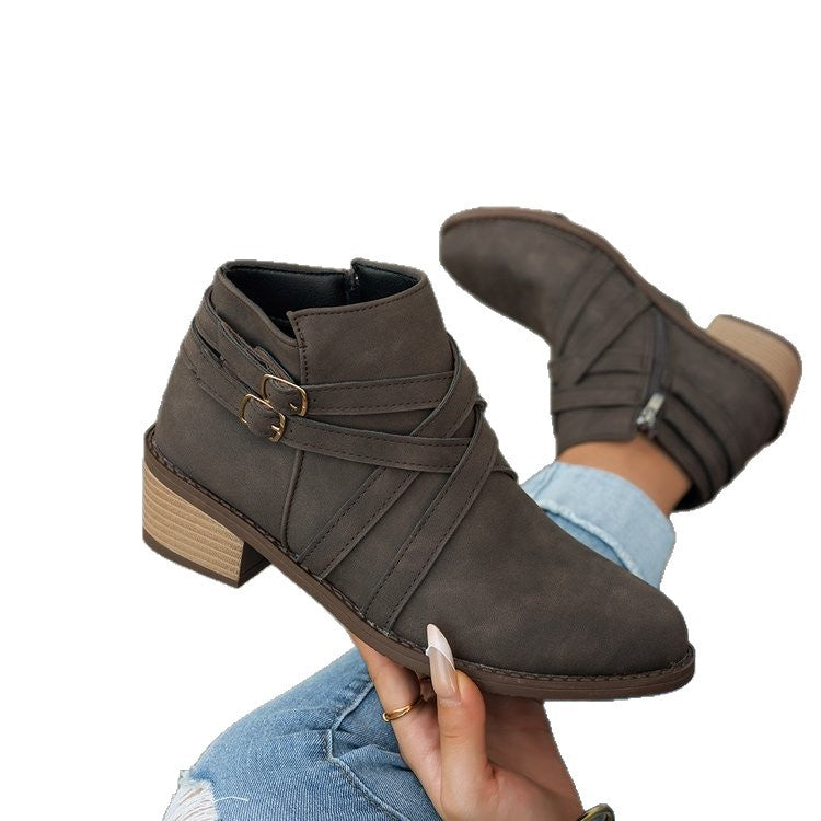 Bottines Rétro Tendance