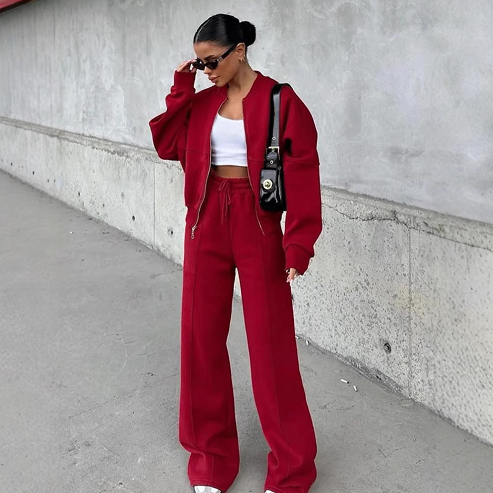 Women's Cardigan & Pants Lounge Set - Two Piece