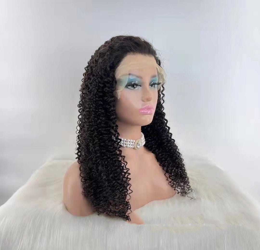 Jerry Curl Lace Front Wig - 13x4 Human Hair