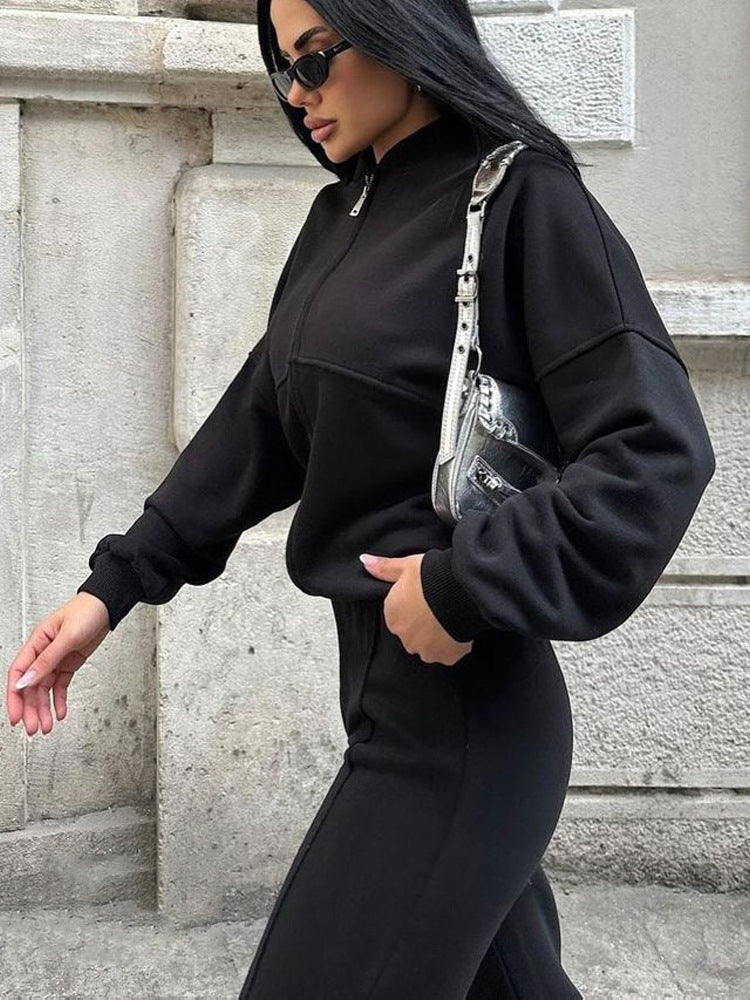Women's Cardigan & Pants Lounge Set - Two Piece