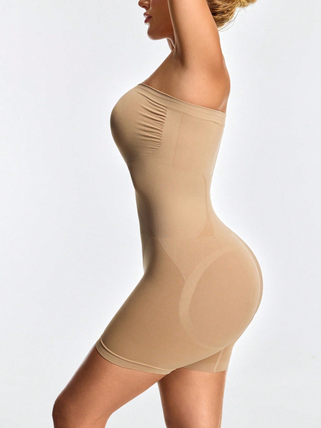 Firm Control Strapless Bodysuit - Bust Support & Tummy Control Shapewear