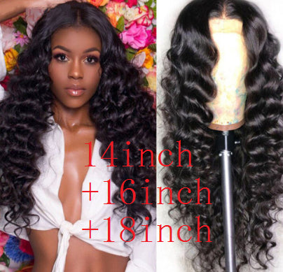Loose Deep Wave Lace Front Wig - 13x4 Human Hair Wig